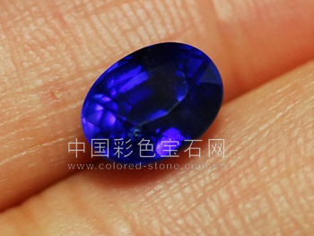 3.08克拉缅甸产皇家蓝(Royal Blue),瑞士GRS实验室认证