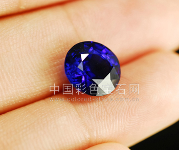 4.31克拉缅甸产皇家蓝(Royal Blue),瑞士GRS实验室认证